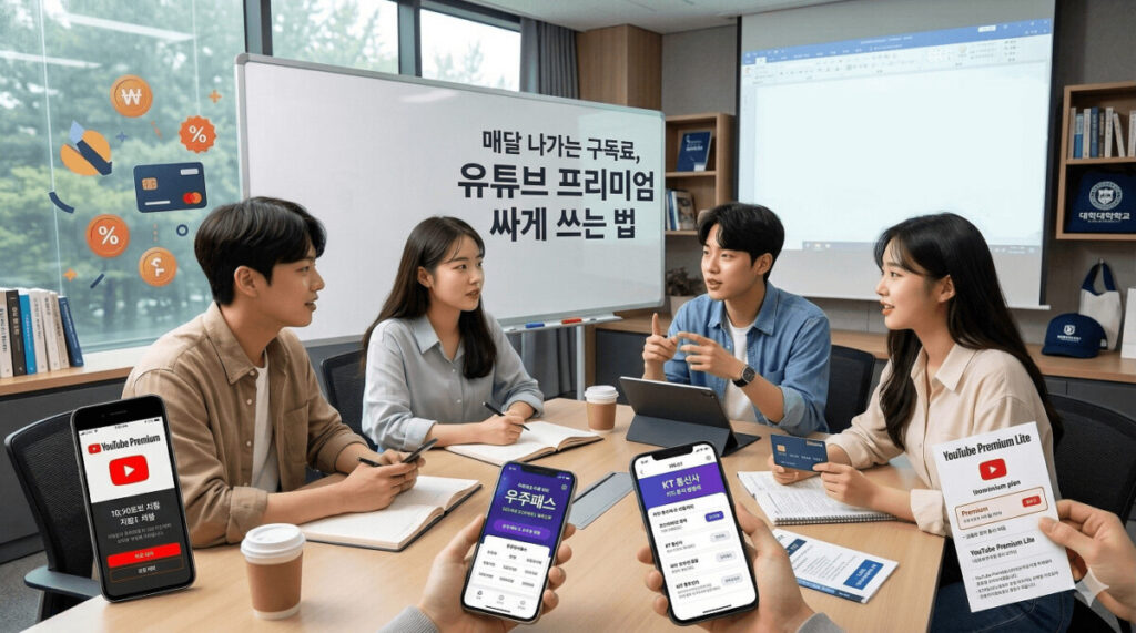 유튜브 프리미엄 싸게 구독하는 방법