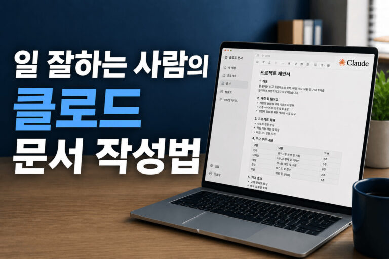 직장인 생산성을 높이는 클로드 문서 작성 가이드 썸네일